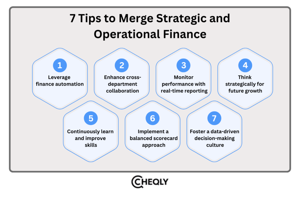 7 Tips to Merge Strategic and Operational Finance