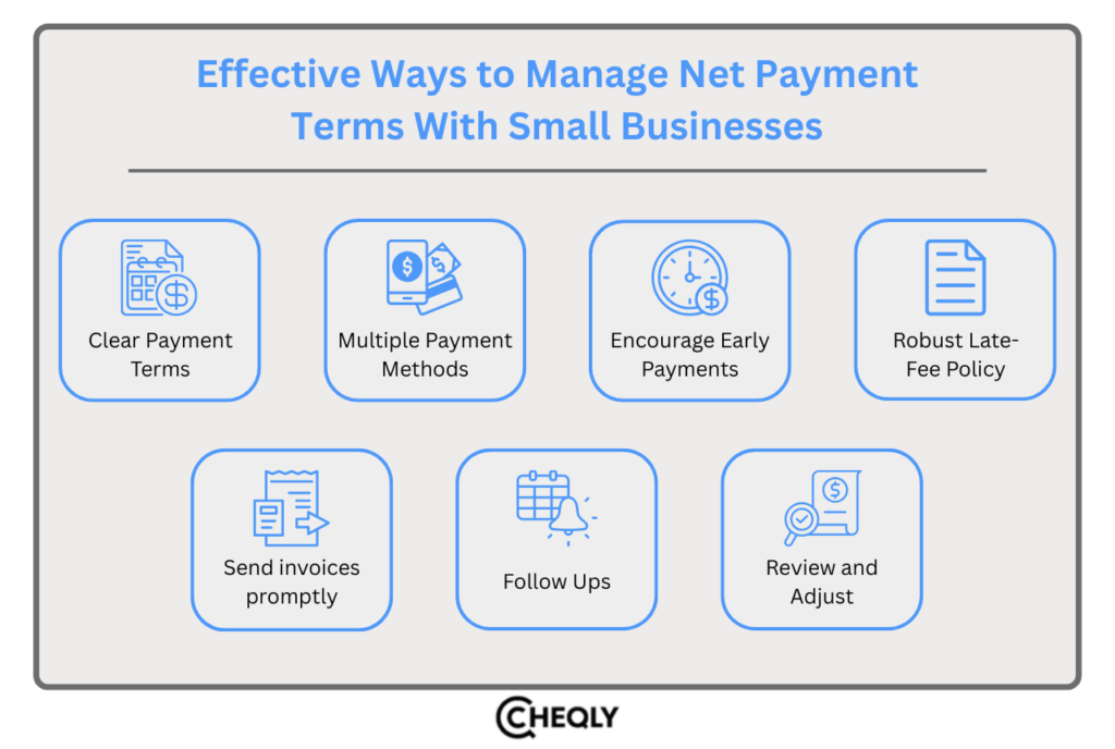 Effective ways to manage net payment terms with small businesses
